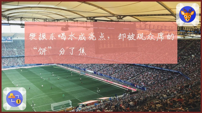 樊振东喝水成亮点，却被观众席的“饼”分了焦