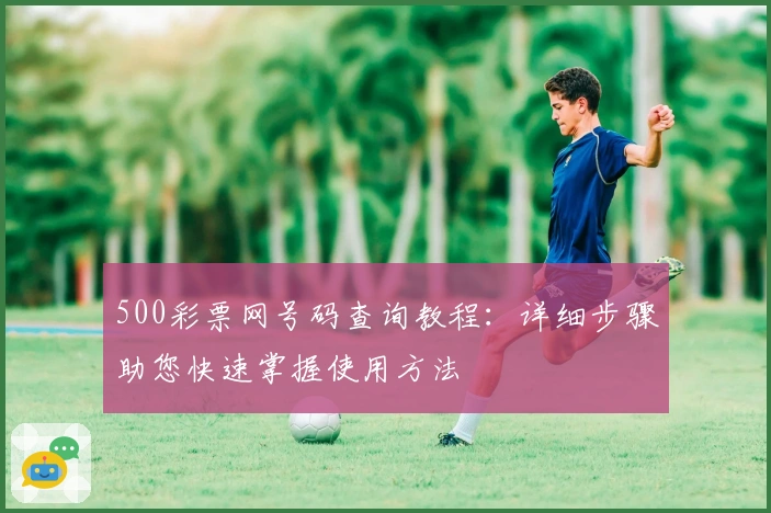 500彩票网号码查询教程:详细步骤助您快速掌握使用方法